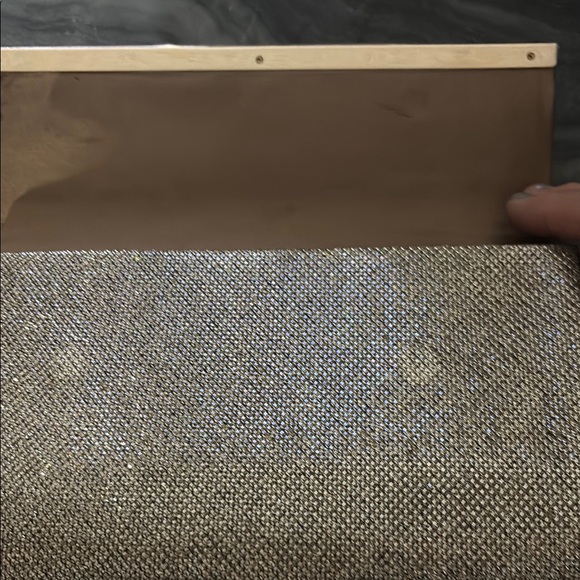 Bare Minerals Gold Evening Clutch with added chain for shoulder bag - Picture 5 of 8